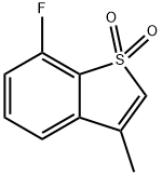 7-fluoro-3-methyl-1lambda6-benzothiophene-1,1-dione 结构式
