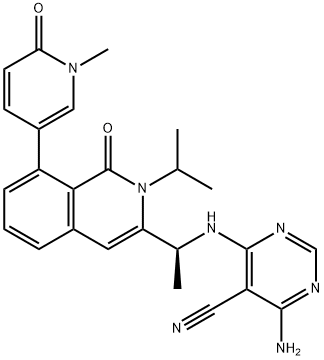 化合物IPI-3063 结构式