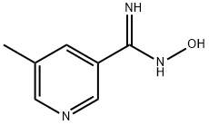 3-Pyridinecarboximidamide, N-hydroxy-5-methyl- 结构式