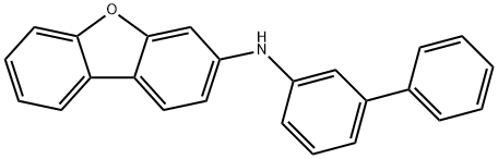 3-Dibenzofuranamine, N-[1,1'-biphenyl]-3-yl- 结构式