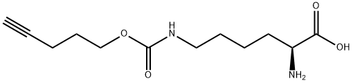 N-PENTYN1YLOXYCARBONYL]-L-LYSINE 结构式