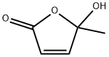 2(5H)-Furanone, 5-hydroxy-5-methyl- 结构式