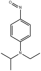 -4-NITROSO- N-乙基-N-(1-甲基乙基)-4-亚硝基苯胺 结构式