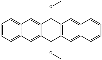 Pentacene, 6,13-dihydro-6,13-dimethoxy- 结构式