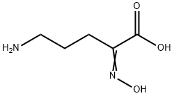 Pentanoic acid, 5-amino-2-(hydroxyimino)- 结构式