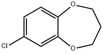 7-chloro-3,4-dihydro-2H-benzo[b][1,4]dioxepine 结构式