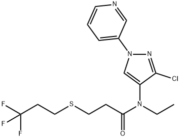 tyclopyrazoflor 结构式