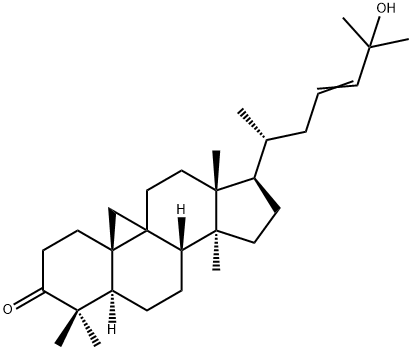 25-羟基环木菠萝-23-烯-3-酮 结构式
