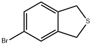 5-溴-1,3-二氢苯并噻吩 结构式