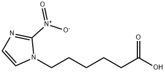 1H-Imidazole-1-hexanoic acid, 2-nitro- 结构式