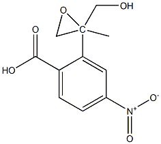 2-Oxiranemethanol, 2-methyl-, 2-(4-nitrobenzoate) 结构式