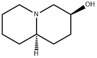 trans-3-Hydroxyquinolizidine 结构式