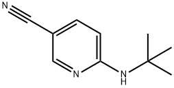 6-叔丁氨基烟腈 结构式