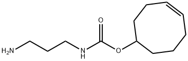 TCO-Amine Hydrochloride 结构式