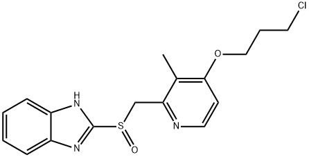 雷贝拉唑杂质8 结构式