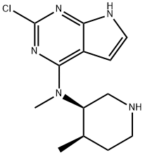 托法替尼杂质 2 结构式