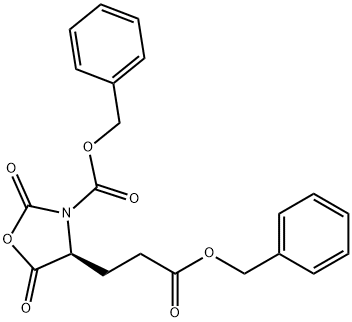 Z-GLUTAMIC ACID 5-BENZYL ESTER NCA 结构式