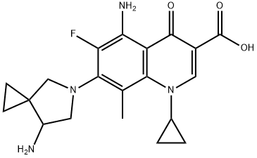 OLAMUFLOXACIN 结构式