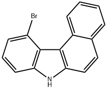 11-BROMO-7H-BENZO[C]CARBAZOLE 结构式