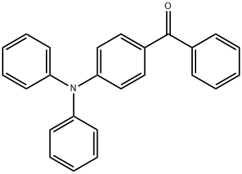 (4-(二苯基氨基)苯基)(苯基)甲酮 结构式