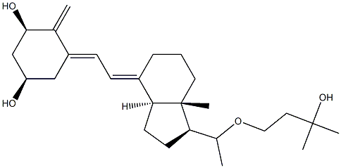 1β-maxacalcitol 结构式