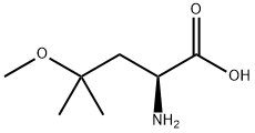 Leucine, 4-methoxy- 结构式