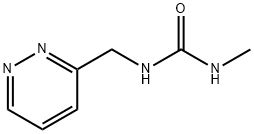 Urea, N-methyl-N'-(3-pyridazinylmethyl)- 结构式