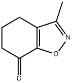 3-甲基-5,6-二氢苯并[D]异噻唑-7(4H)-酮 结构式