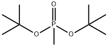 Phosphonic acid, P-methyl-, bis(1,1-dimethylethyl) ester 结构式