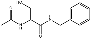 Lacosamide Related Compound F (30 mg) (2-Acetamido-N-benzyl-3-hydroxypropanamide) 结构式