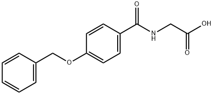 {[4-(benzyloxy)phenyl]formamido}acetic acid 结构式