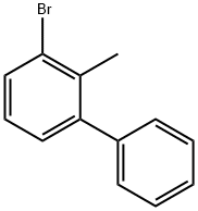 1,1'-Biphenyl, 3-bromo-2-methyl- 结构式