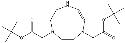 1,4,7-三氮杂环壬烷-1,4-二乙酸二叔丁酯 结构式