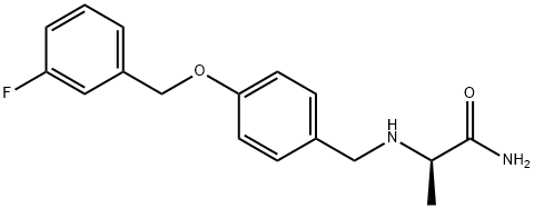 沙芬酰胺对映异构体 结构式