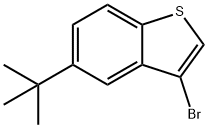 3-溴-5-(叔丁基)苯并[B]噻吩 结构式