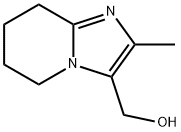 (2-甲基-5,6,7,8-四氢咪唑[1,2-A]吡啶-3-基)甲醇 结构式