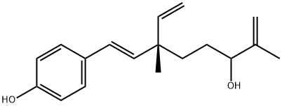 12-羟基异补骨脂酚 结构式