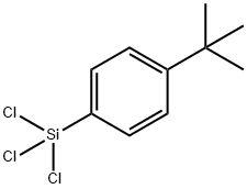 4-(叔丁基)苯基]三氯硅烷 结构式