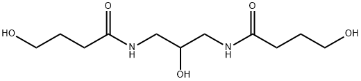 Butanamide, N,N'-(2-hydroxy-1,3-propanediyl)bis[4-hydroxy- 结构式