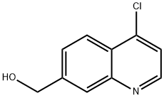 (4-氯喹啉-7-基)甲醇 结构式