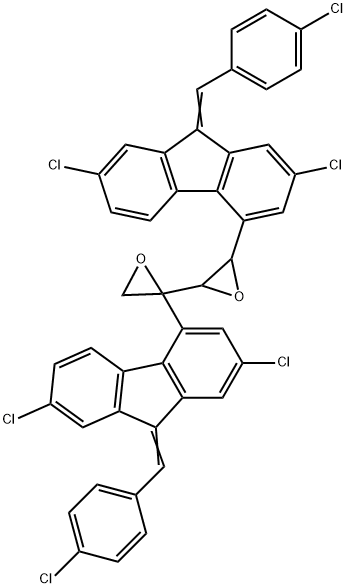 苯芴醇杂质C 结构式