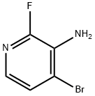 4-溴-2-氟吡啶-3-胺 结构式