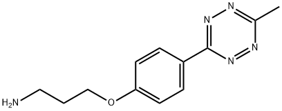 METHYLTETRAZINE-PROPYLAMINE HCL SALT 结构式