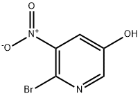6-溴-5-硝基吡啶-3-醇 结构式