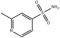 2-甲基吡啶-4-磺酰胺 结构式