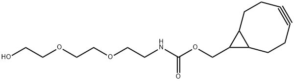 双环[6,1,0]壬炔 (BCN)-六聚乙二醇-叔丁酯 结构式