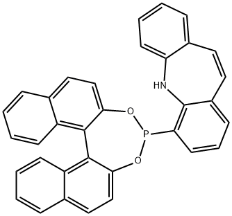 5H-Dibenz[b,f]azepine, 4-dinaphtho[2,1-d:1',2'-f][1,3,2]dioxaphosphepin-4-yl- 结构式