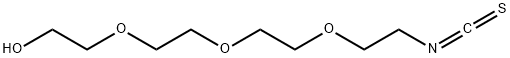 1-isothiocyanato-PEG4-Alcohol 结构式