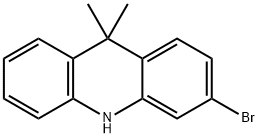 Acridine, 3-bromo-9,10-dihydro-9,9-dimethyl- 结构式