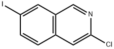 Isoquinoline, 3-chloro-7-iodo- 结构式